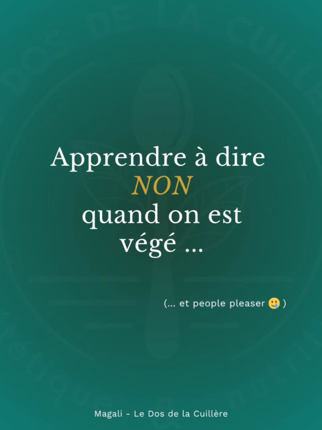 Dans la prochaine édition de la Dosette qui partira vendredi matin, je m’intéresse au concept de people-pleasing et si c’est compatible avec l’adoption d’une alimentation végéta*ienne.Je reviens aussi sur quelques clichés sur les végans qui me font (un peu) rire.Et pour finir, je te donne des nouvelles de VégéTranquille, le nouvel accompagnement que je vais lancer incessamment sous peu (si si, promis, cette fois c’est la bonne) ! 🥳J’ai essayé de faire une édition pas trop trop longue (mais c’est pas encore ça) …#nutritionvégétale #vegan #végétarien—🌿 Je suis Magali, diététicienne nutritionniste spécialisée dans les alimentations végétales (végétariennes, végétaliennes, flexitariennes) et créatrice du podcast “Le Dos de la Cuillère”. Je te livre mes expériences personnelles en tant que vegan vivant en France, mes réflexions professionnelles sur la nutrition, mais aussi celles d'autres personnes partageant le même mode de vie.📩 Je viens de lancer une newsletter "La Dosette" , pense à t’inscrire (lien dans le Linktree ou sur mon site) si ça t’intéresse.