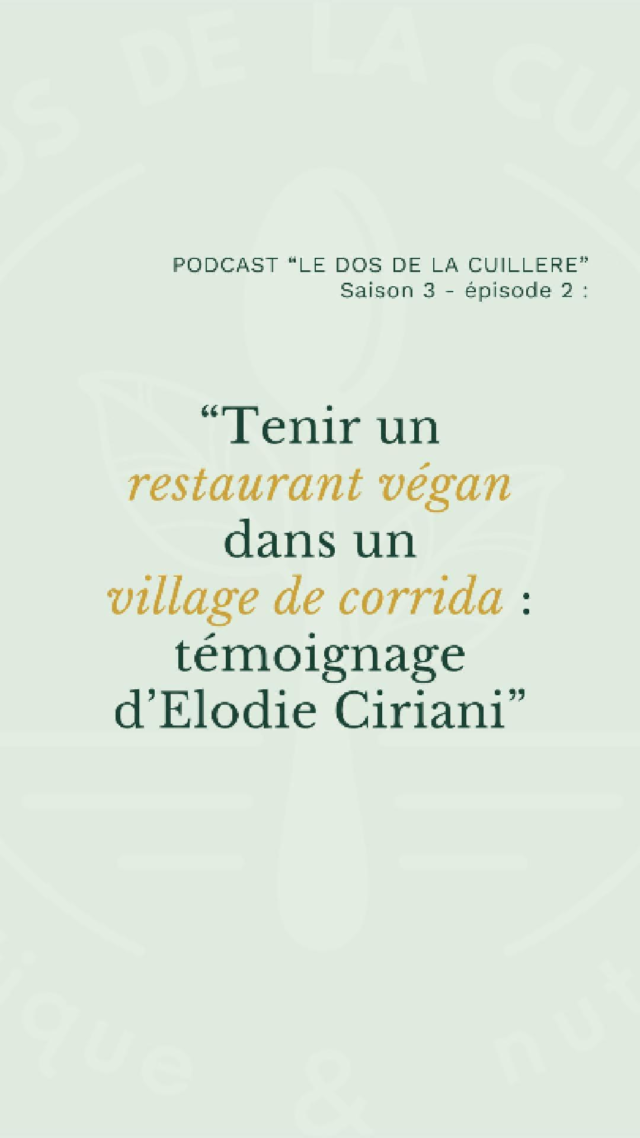 Aujourd’hui est le dernier jour de @la_grande_semaine_vegetale 2026 !Pour l’occasion, j’ai invité Elodie, qui gère avec Mat le foodtruck végan @lesilencedesoignons pour discuter de cuisine végétale … mais pas seulement !Si tu as la flemme d’aller chercher le lien de l’épisode sur ta plateforme d’écoute, tu peux commenter PODCAST sous ce post et tu recevras automatiquement en message privé le lien pour l’écouter.Magali 🌿—Le dos de la cuillère, c'est un podcast en français sérieux (souvent) et drôle (parfois) sur la nutrition et le véganisme. Je suis Magali, diététicienne nutritionniste spécialisée dans les alimentations végétales (végétariennes, végétaliennes, flexitariennes) et je te partage mes expériences personnelles en tant que vegan vivant en France, mes réflexions professionnelles sur la nutrition et je reçois aussi parfois des invité·e·s expert·e·s dans leur domaine.🎧 Ce podcast a été réalisé avec l’aide technique du talentueux Bruno Varea, d'@uploadstudioJe t’aide à végétaliser ton alimentation sans te prendre la tête avec :
✨ mon accompagnement “VégéTranquille®”
🎙️ mon podcast “Le Dos de la Cuillère”
💌 ma newsletter "La Dosette"