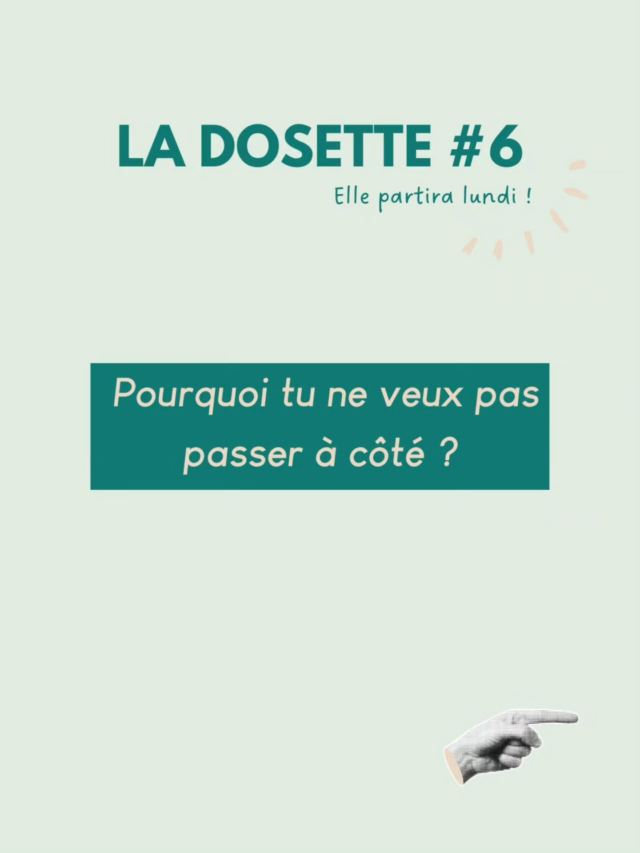 La dosette #6 partira dans ta boîte mail LUNDI !Pourquoi tu ne veux pas passer à côté ?1. Le thème : “Pour le plaisiiiiir ❤️
2. Le programme :
🩶 Festival de métal et chaussons aux pommes.
✅ Pourquoi les alternatives végétales, c’est bien.
❌ Pourquoi les alternatives végétales, ça craint.
🎙️ Sortie du dernier épisode de la saison 2 (avec le lien d’écoute djirect !).
🥐 Un petit TIP pour mes kings et queens de la boulangerie / pâtisserie (je vous aime, invitez moi à manger).Donc si tu ne veux rien louper de tout ça :Abonne-toi tout d’suite à la Dosette, la newsletter à la DA un peu foutraque où je partage mes réflexions pro et (un peu trop) perso sur la nutrition végétale !Le lien est dans le LinkTree de ma bio instagram et sur mon site internet.—🌿 Je suis Magali, diététicienne nutritionniste spécialisée dans les alimentations végétales (végétariennes, végétaliennes, flexitariennes) et créatrice du podcast “Le Dos de la Cuillère”. Je te livre mes expériences personnelles en tant que vegan vivant en France, mes réflexions professionnelles sur la nutrition, mais aussi celles d'autres personnes partageant le même mode de vie.📩 Je viens de lancer une newsletter "La Dosette" , pense à t’inscrire (lien dans le Linktree ou sur mon site) si ça t’intéresse.